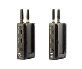 SWIT CURVE500+5.1–5.9GHz wireless HDMI system, 150m range, USB capture, DFS compliant, encrypted, multi-pair support.