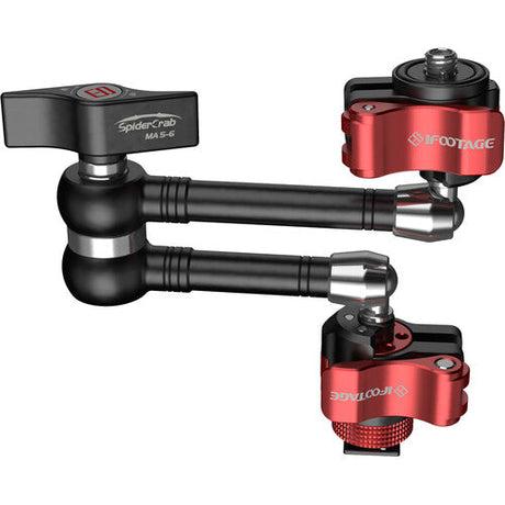 iFootage MA5-6 Spider Crab 11-inch magic arm with QR mounting