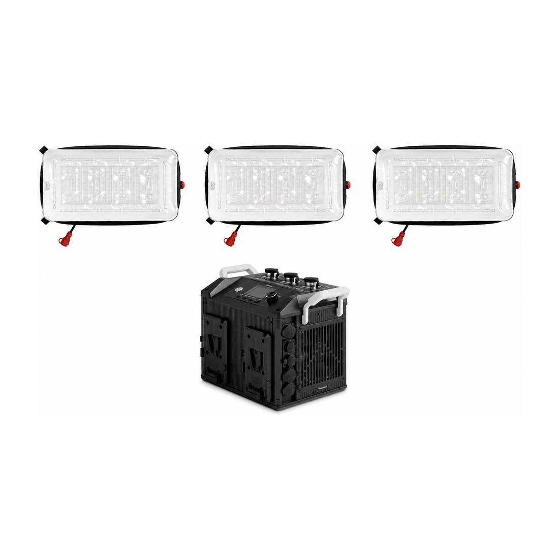 Aputure INFINIMAT 1x2 System - three mats and one ballast