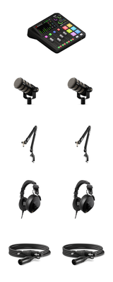 RØDE Co-Host Podcast Package (2-Person)