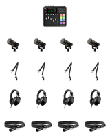 RØDE Studio Podcast Package (4-Person)