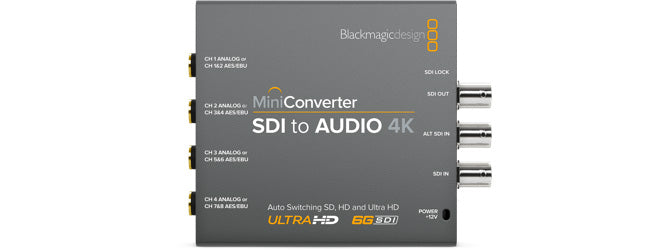 Mini Converter - SDI to Audio 4K